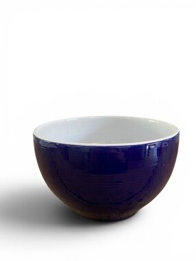 Vintage 1970s Emile Henry Ceramic Bowl
